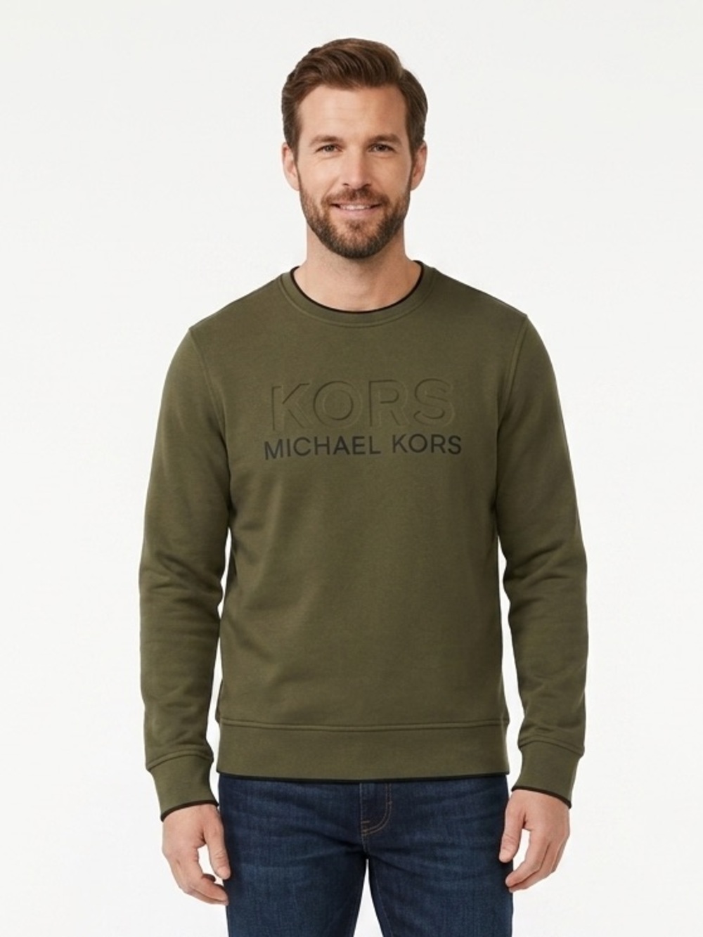 Men’s Olive Michael Kors Sweater